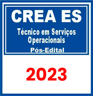 CREA ES (Técnico em Serviços Operacionais) Pós Edital 2023