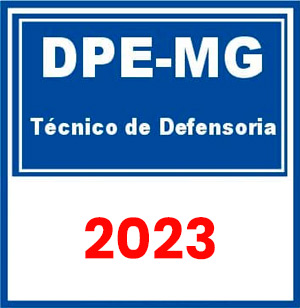 DPE MG (Técnico de Defensoria) Pré-Edital 2023