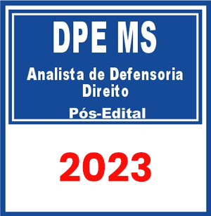 DPE MS (Analista de Defensoria - Direito) Pós Edital 2023