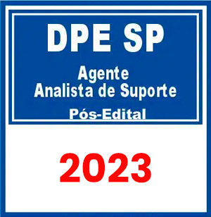 DPE SP (Agente - Analista de Suporte) Pós Edital 2023