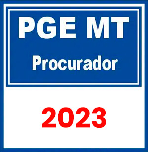 PGE-MT (Procurador) Pré Edital 2023