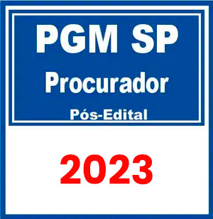 PGM SP (Procurador) Pós Edital 2023