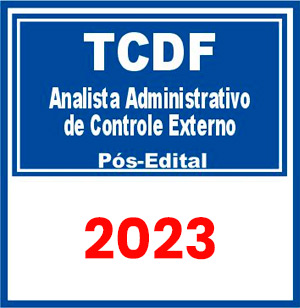 TCDF (Analista Administrativo de Controle Externo) Pós Edital 2023
