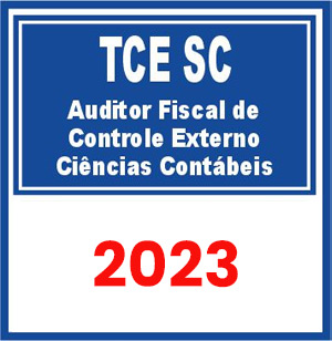 TCE SC (Auditor Fiscal de Controle Externo - Ciências Contábeis) Pré Edital 2023